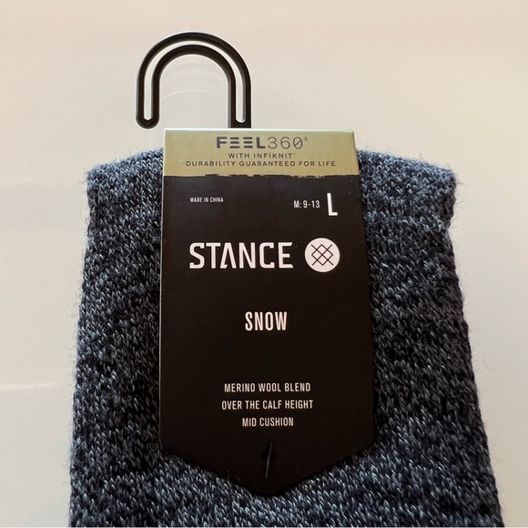 NWT Stance Comstock snow socks. - Picture 3 of 4
